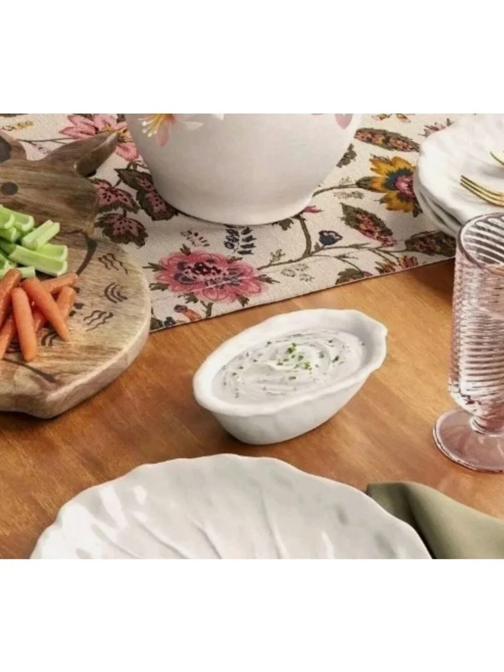 Target 2 Stoneware Radicchio Dip Bowls Pink White 5 fl oz Threshold™